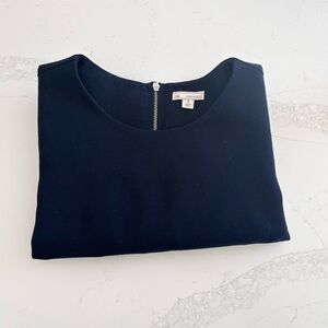 GAP Full Zipper Back Dress - Navy
